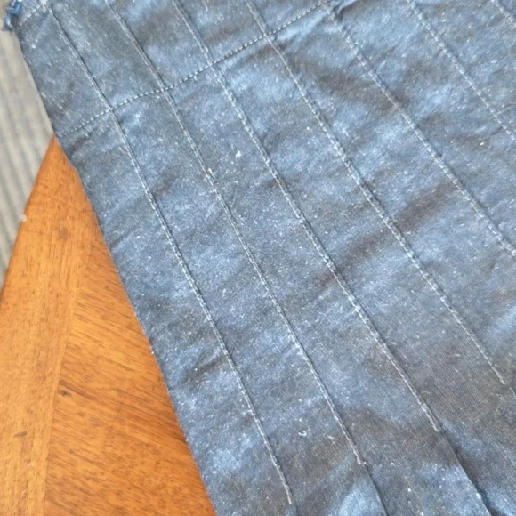 Zara denim pleated midi skirt - Picture 6 of 6